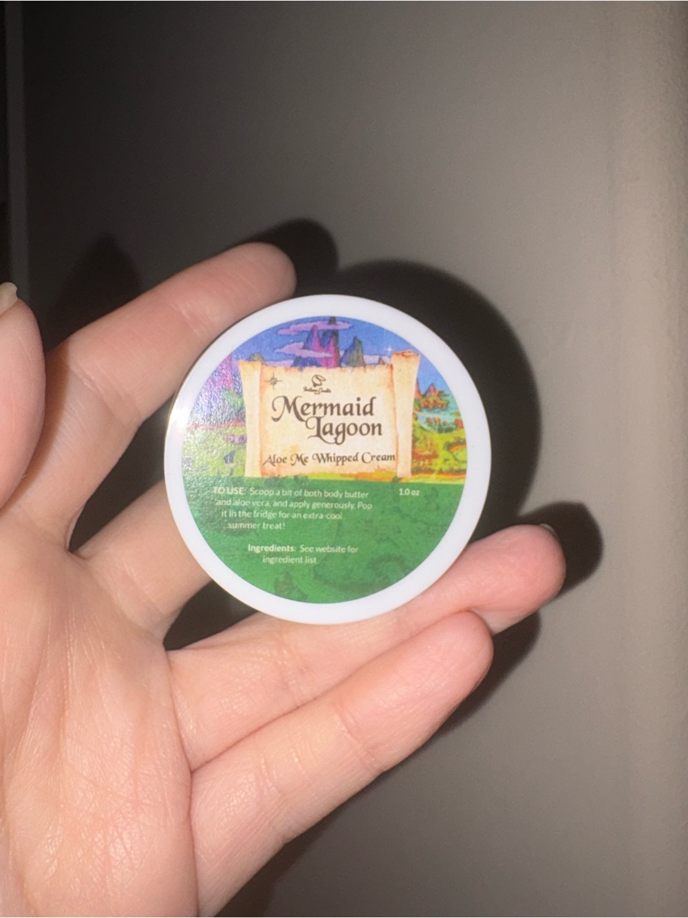 Mermaid Lagoon Aloe Me Whipped Cream - Green